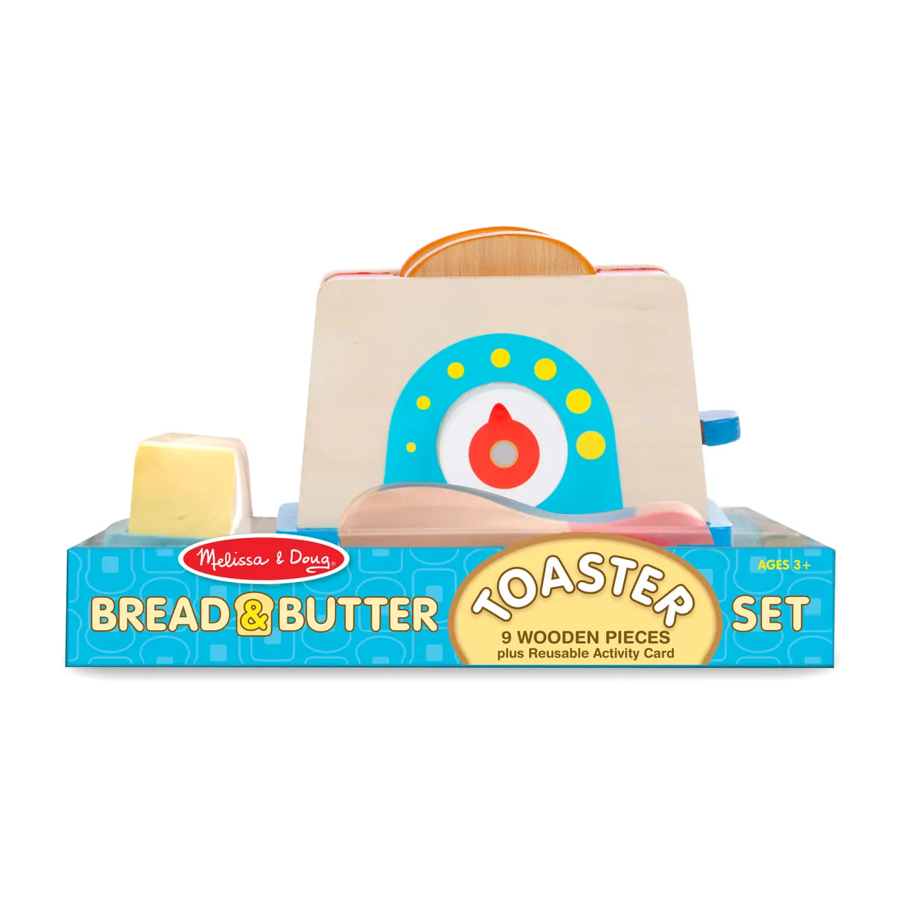 Melissa & Doug Bread & Butter Toast Spielset Holz ab 3 Jahren