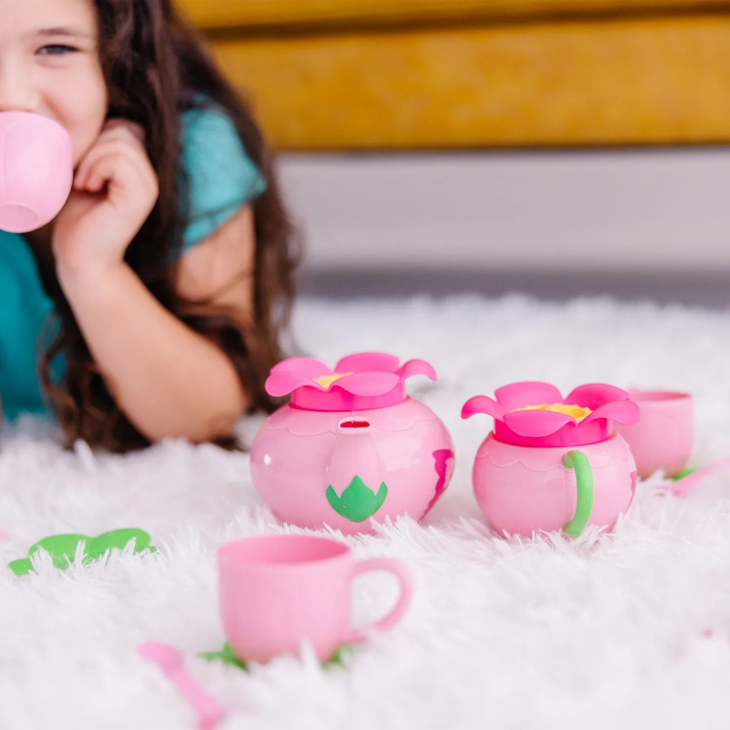 Melissa & Doug Butterfly Tea Set Teeservice 15-teilig Kinder