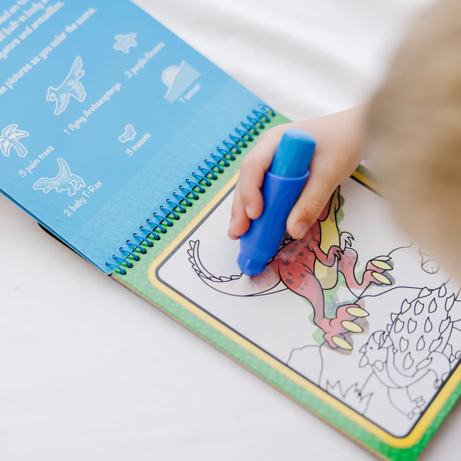 Melissa & Doug Water Wow Dinosaurier Malbuch mit Wasser