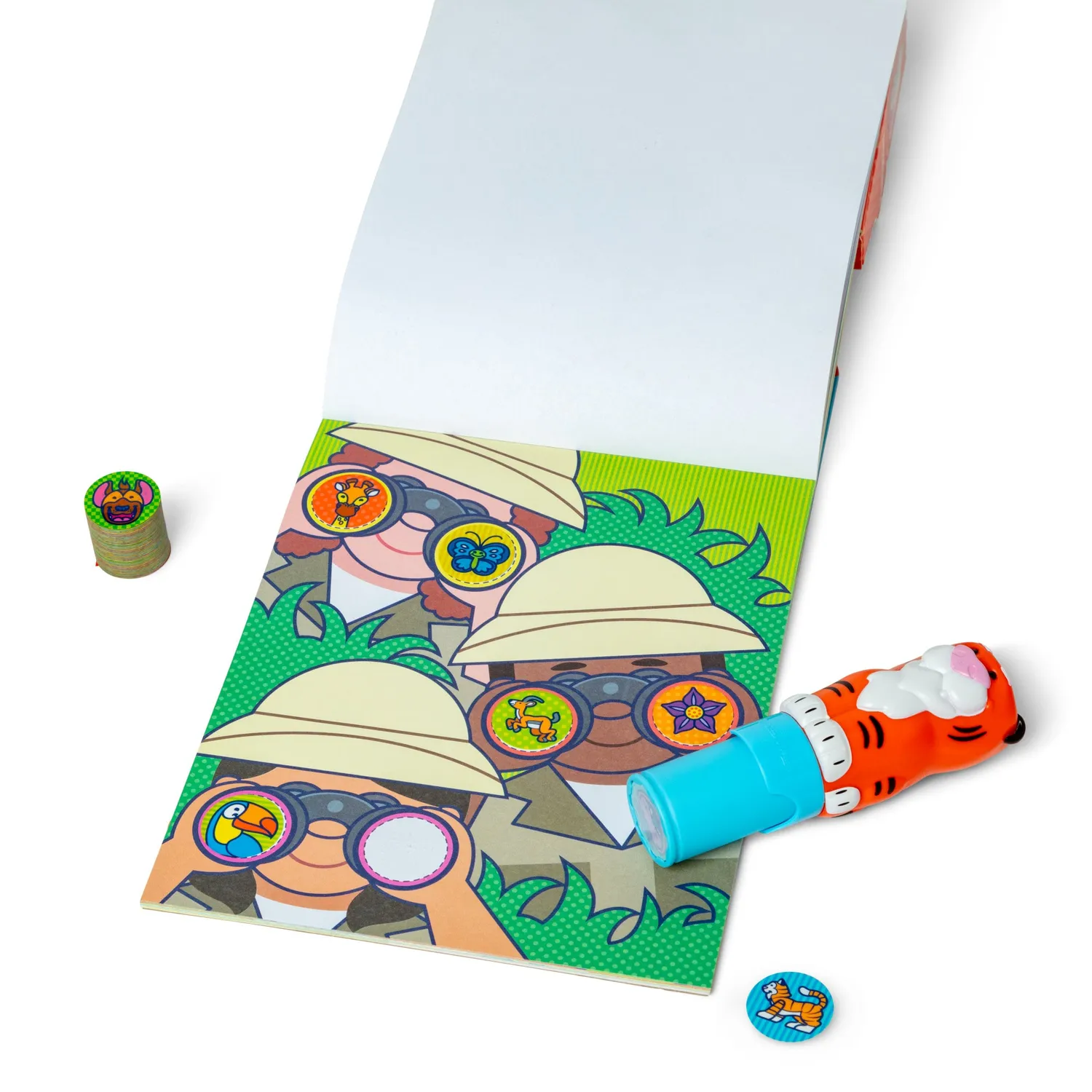 Melissa & Doug Sticker WOW Tiger Sticker-Set 500-tlg ab 3 Jahre