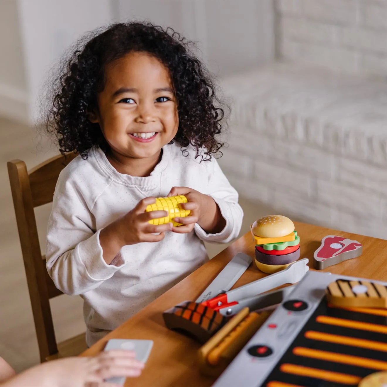 Melissa & Doug Grill & Serve BBQ Grillset Holz 20-teilig