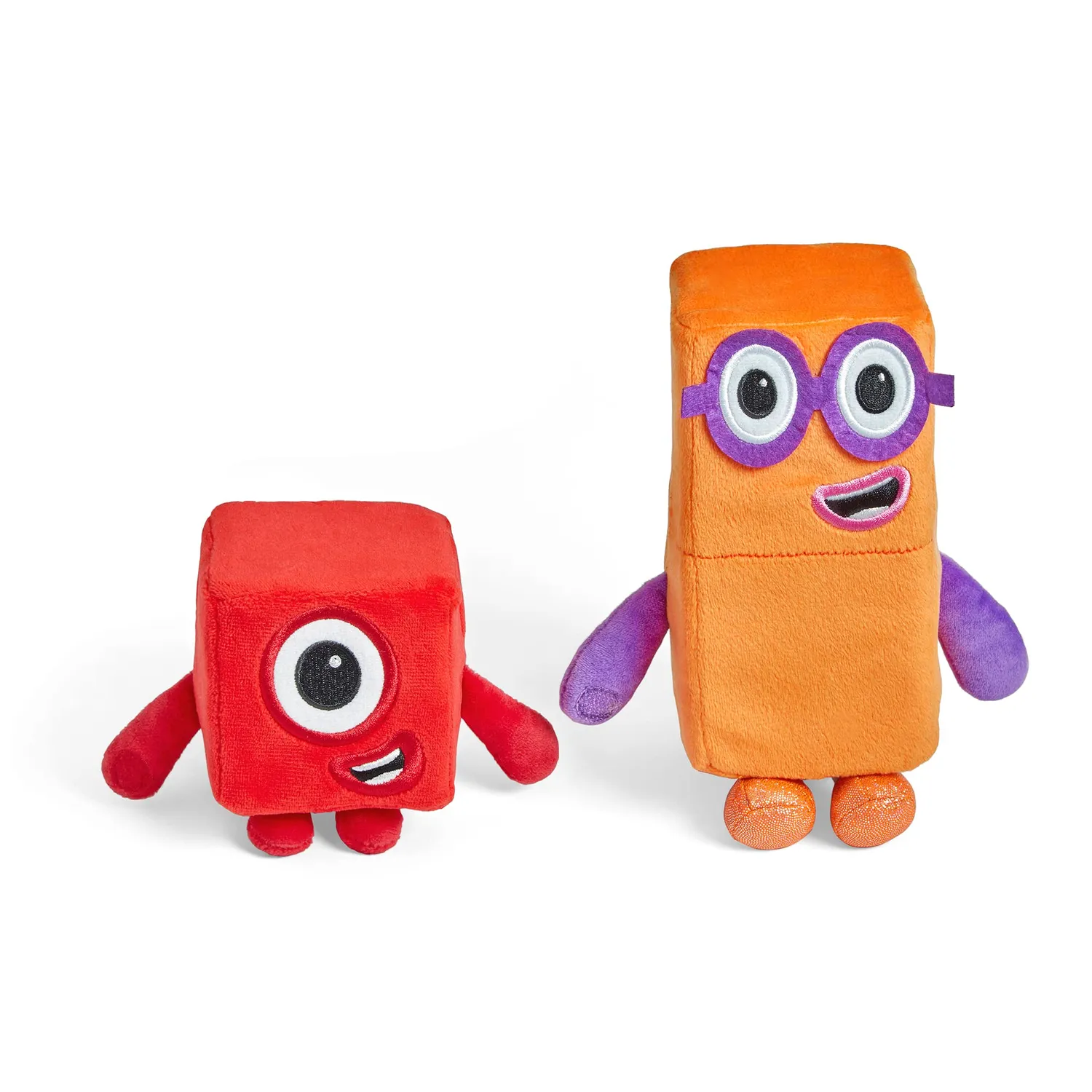 Learning Resources Numberblocks One Two Plüsch 2er-Set