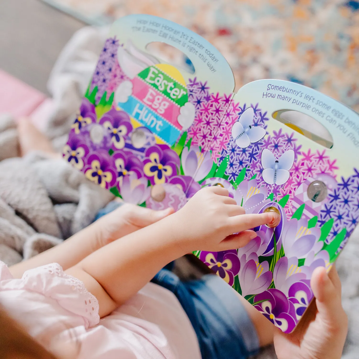 Melissa & Doug Poke-a-Dot Easter Pappbilderbuch Pop