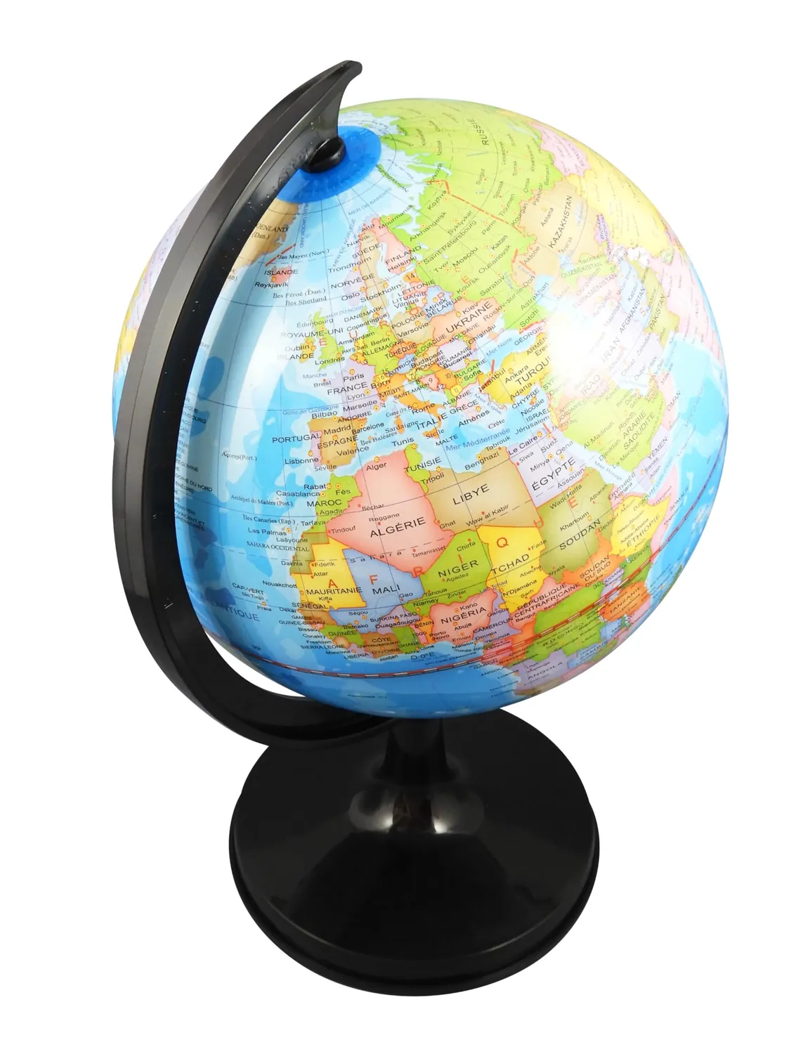 Buki France 7348 Globus 20 cm französisch mit Bildheft