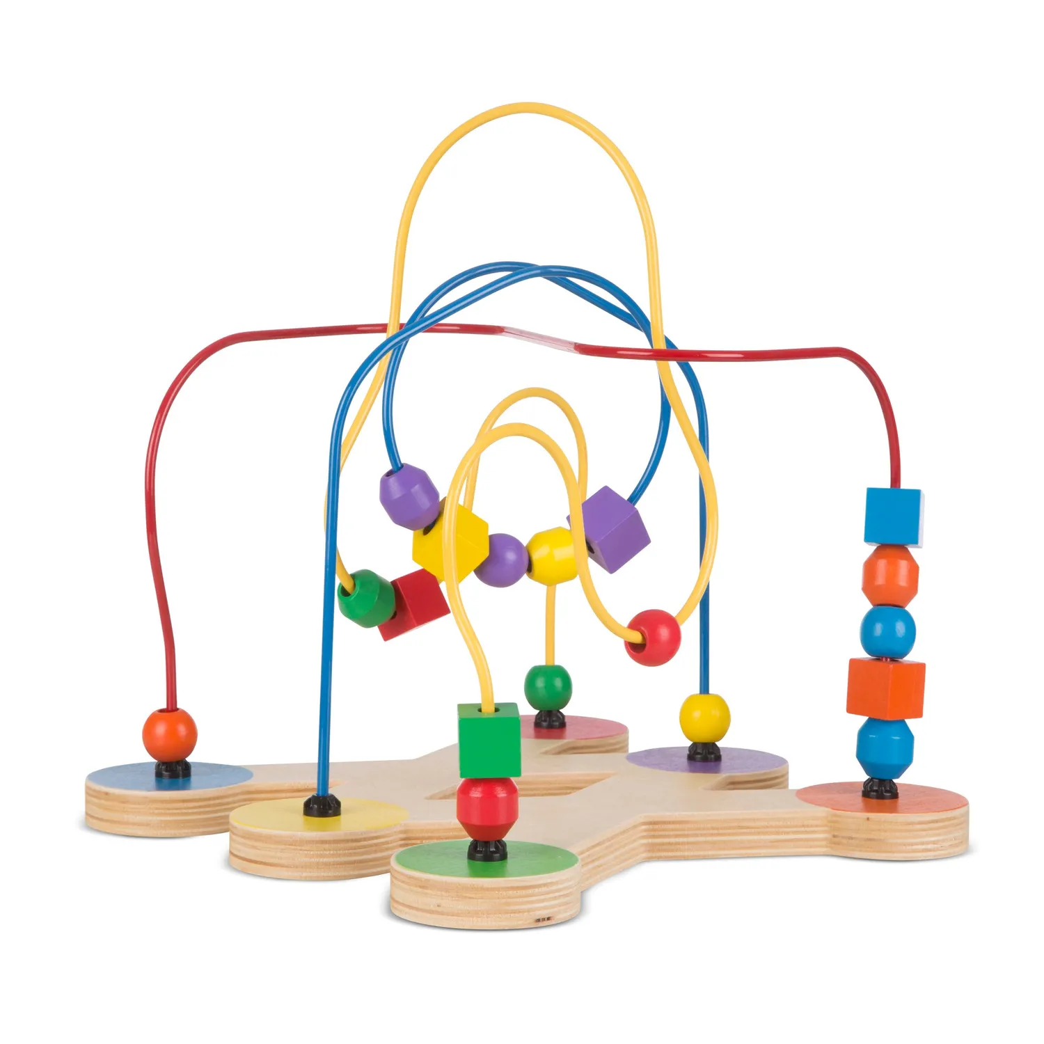 Melissa & Doug Wooden Bead Maze Motorikschleife Holz