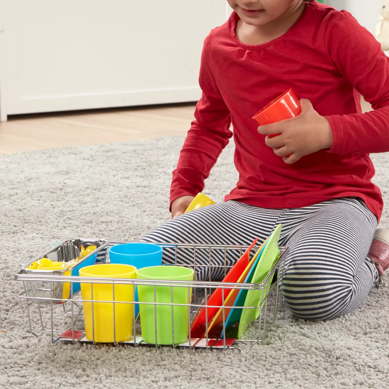Melissa & Doug Let's Play House Geschirrset spülbar 24-teilig