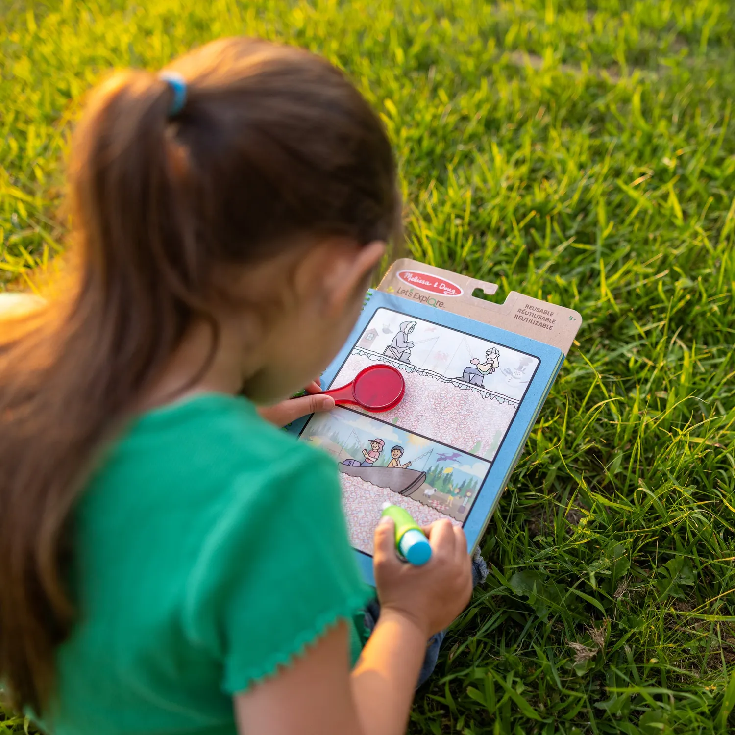 Melissa & Doug Let's Explore Water Wow Malbuch Outdoor