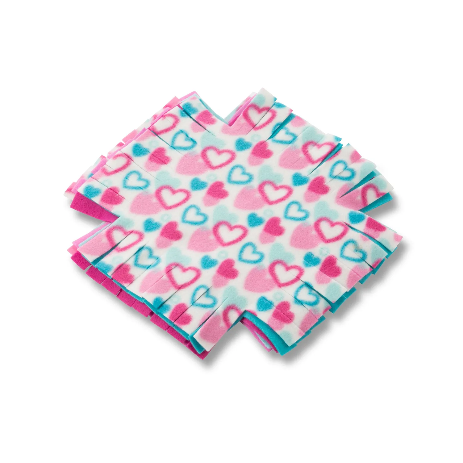 Melissa & Doug Created by Me Herz Fleecedecke Bastelset