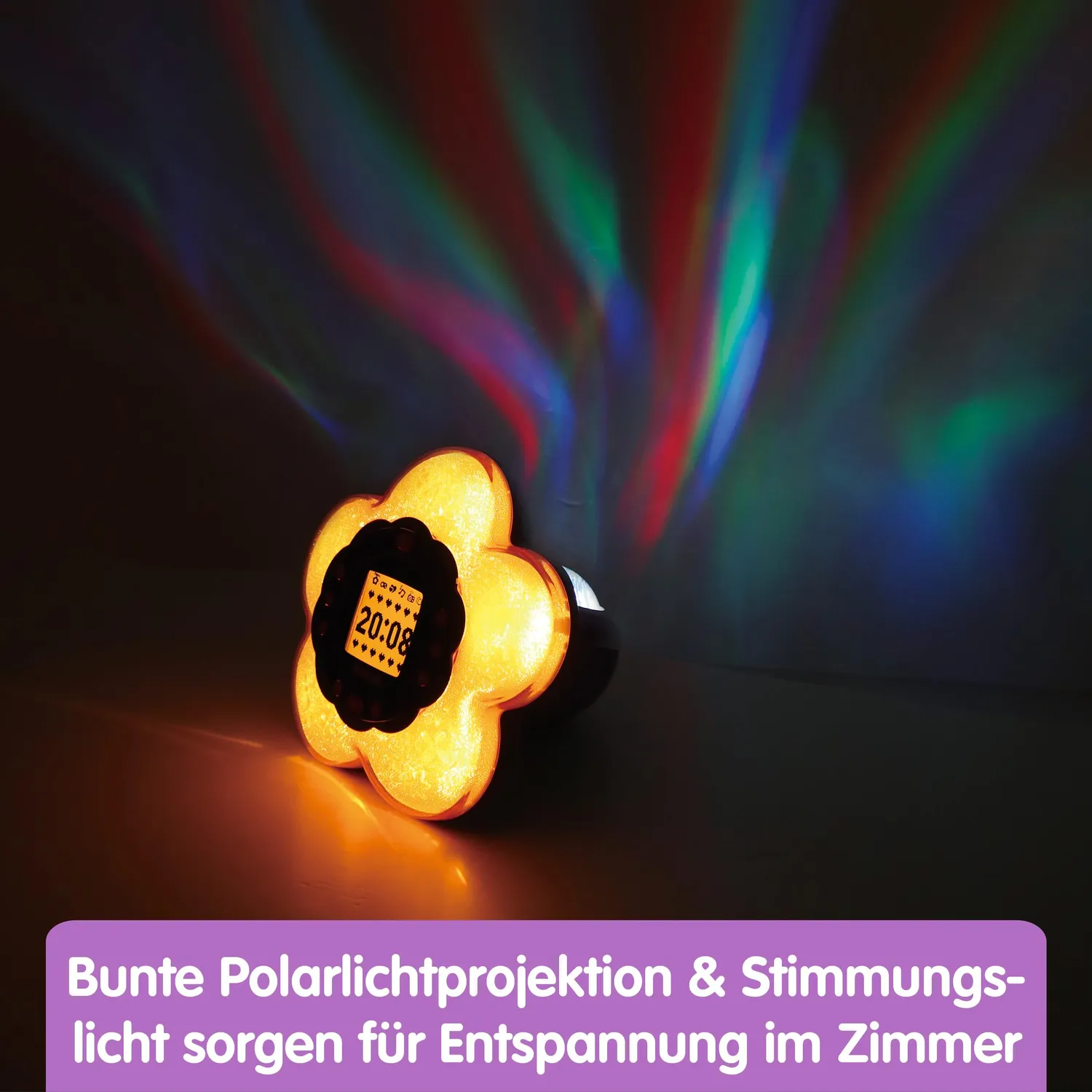 VTech KidiMagic Galaxy Light Kinderwecker Projektion