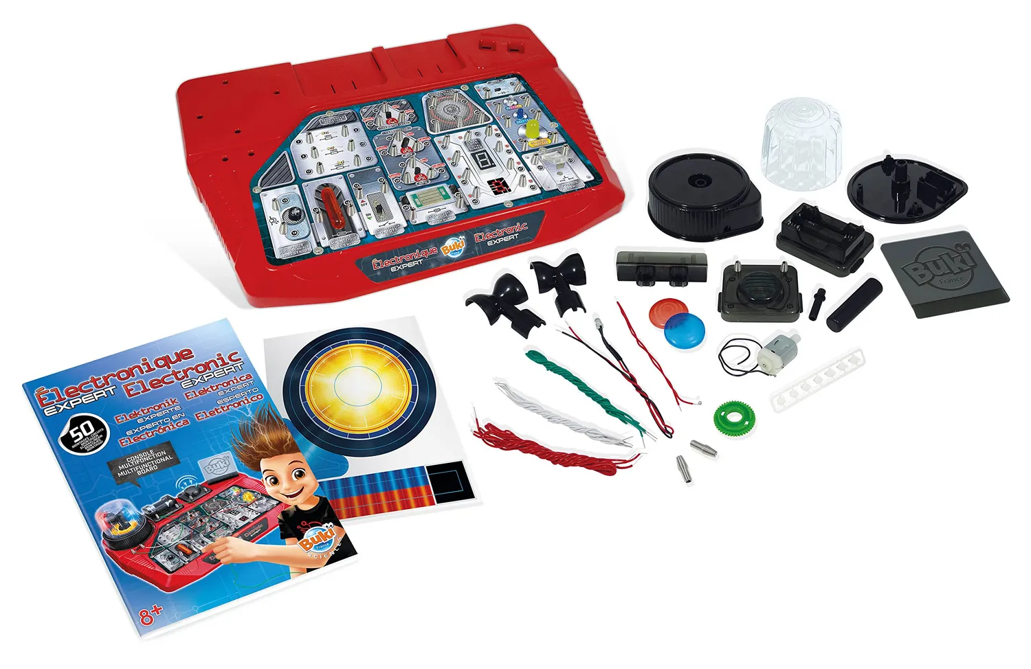 Buki Elektronik-Experte 7160 Baukasten 50 Montagen