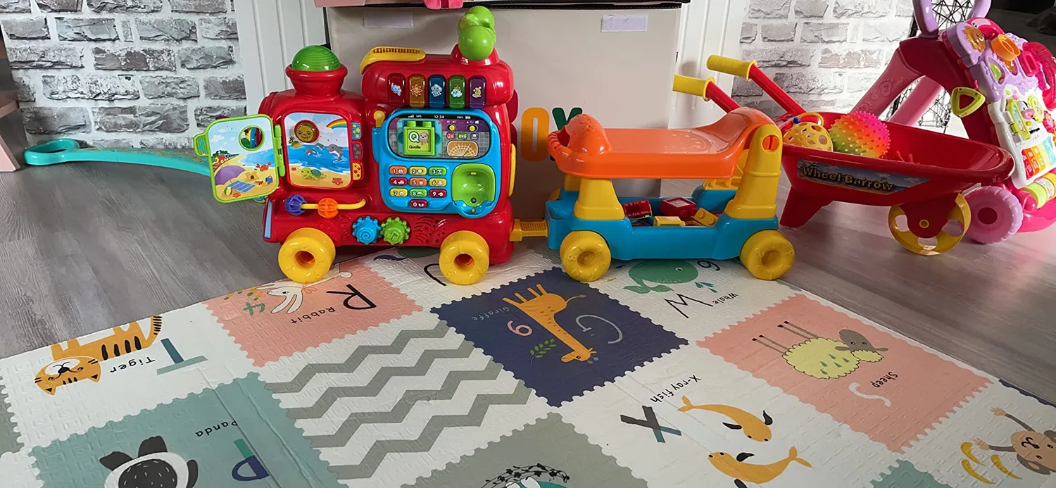 VTech Baby ABC-Eisenbahn Lauflernwagen 12-36 Monate interaktiv
