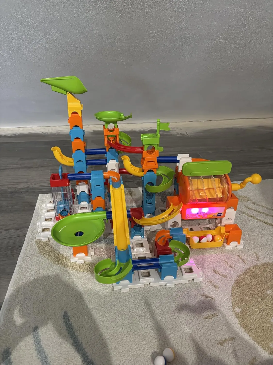 VTech Marble Rush Super Action Set L100 Kugelbahn interaktiv 99-tlg