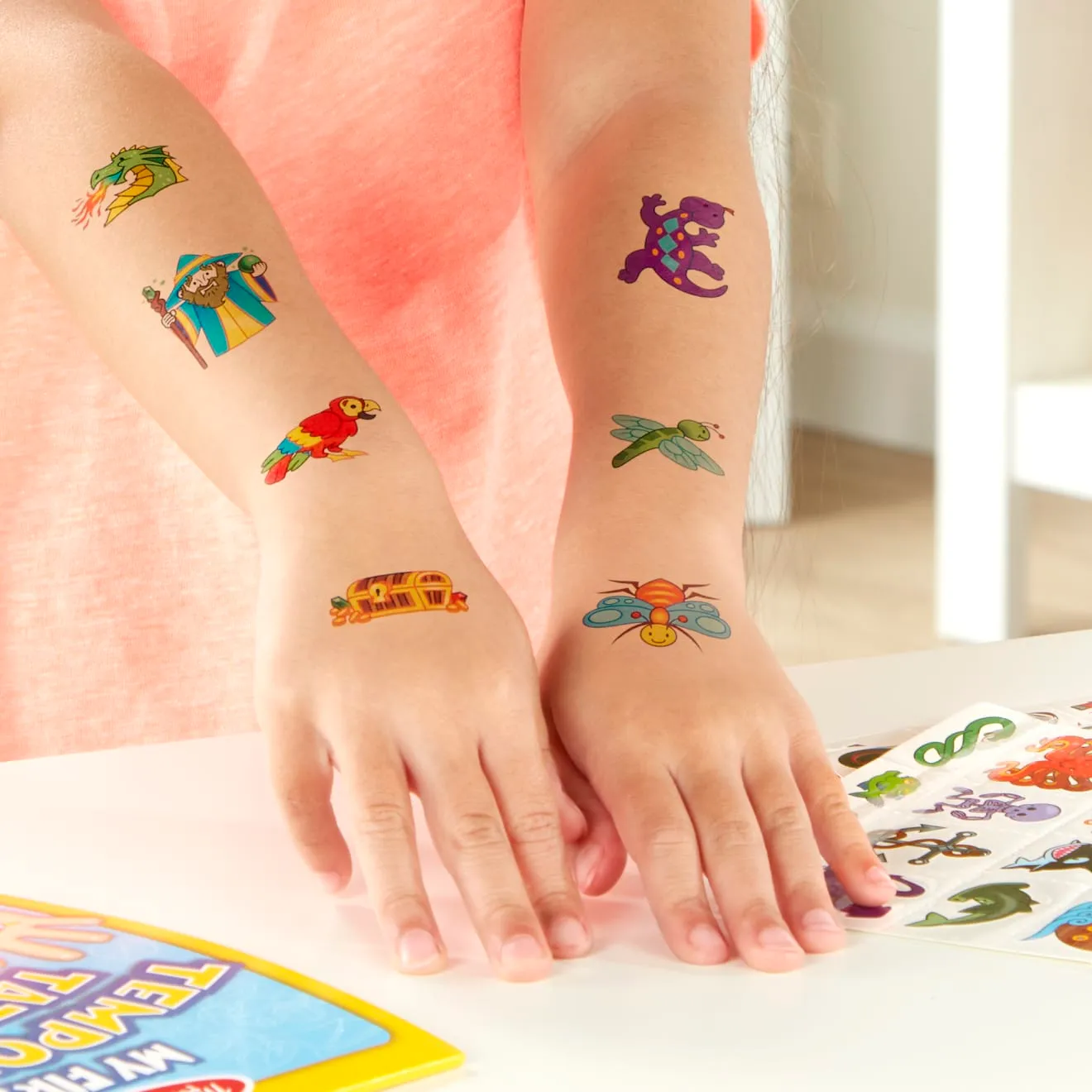 Melissa & Doug My First Tattoos Kinder Tattoos Abenteuer 100+