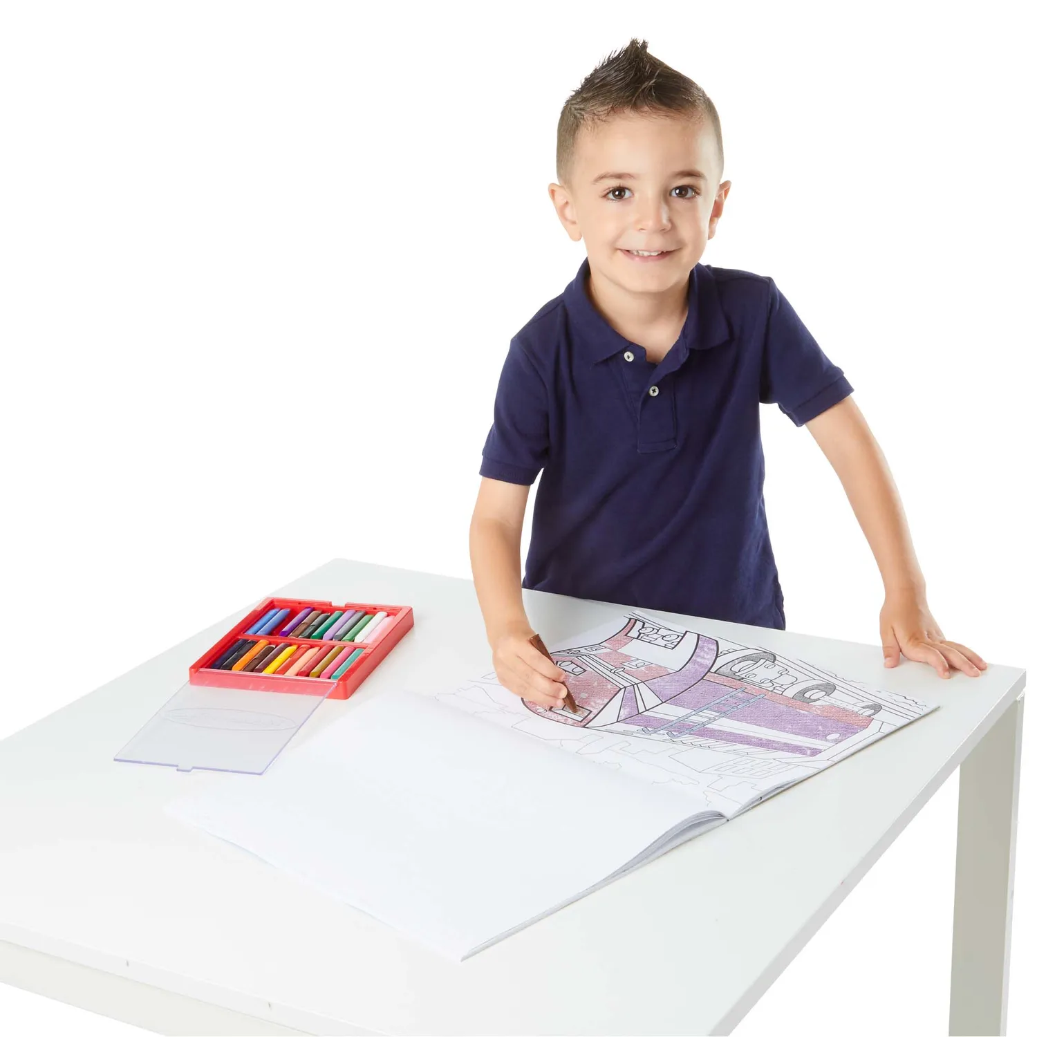 Melissa & Doug Jumbo Coloring Pad Vehicles Malblock
