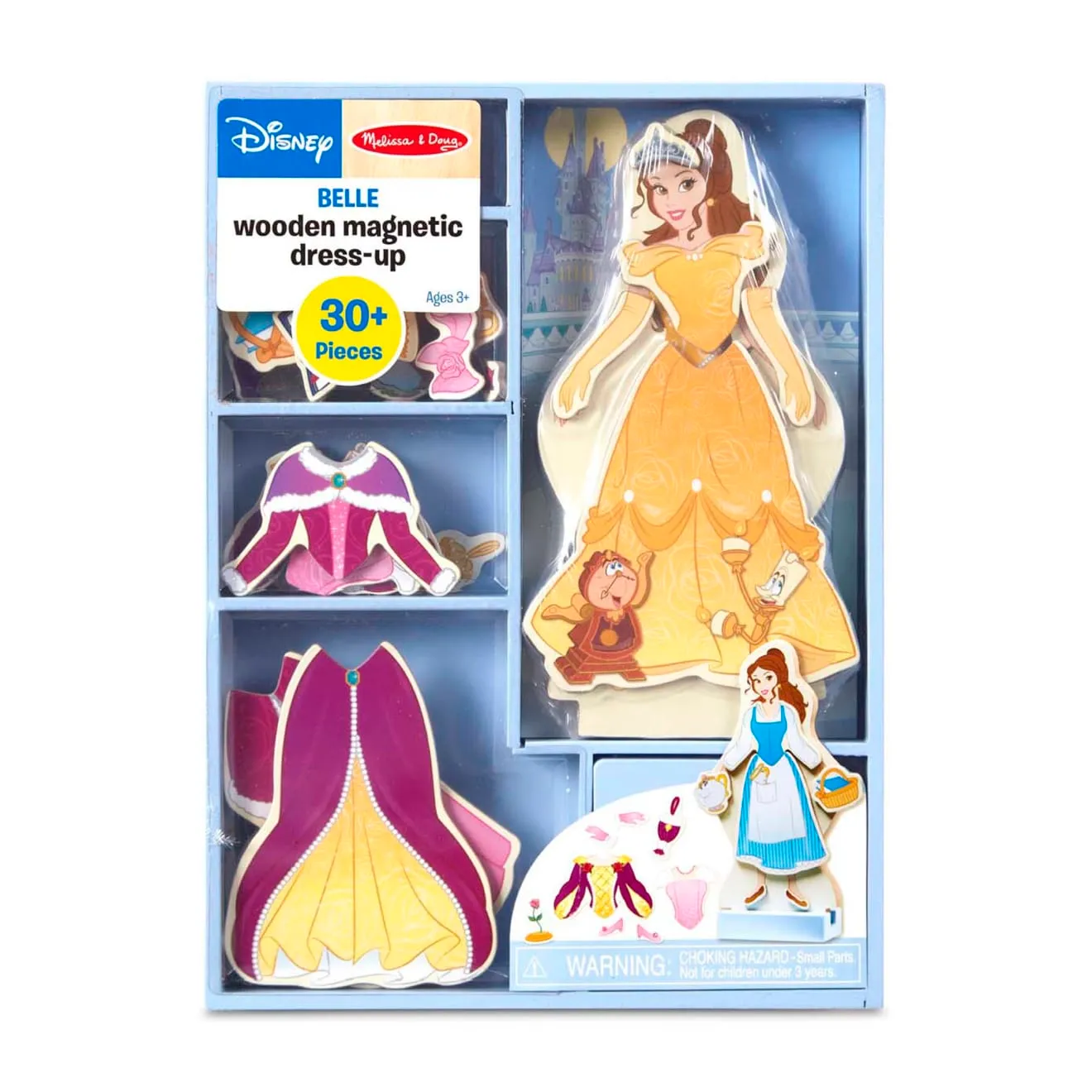 Melissa & Doug Belle Magnetpuppe Anziehspiel 30 Teile ab 3 Jahre