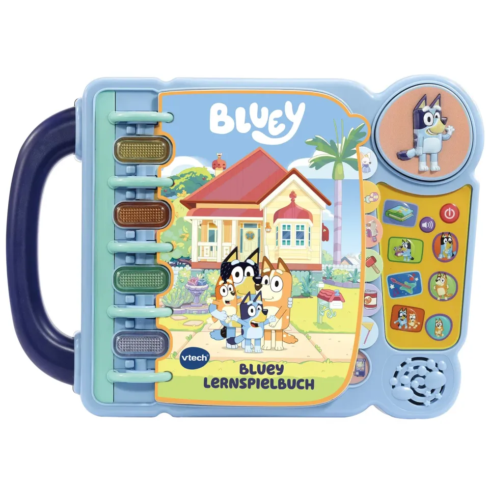 VTech Bluey Interaktives Lernspielbuch 14 Seiten mit Originalstimmen
