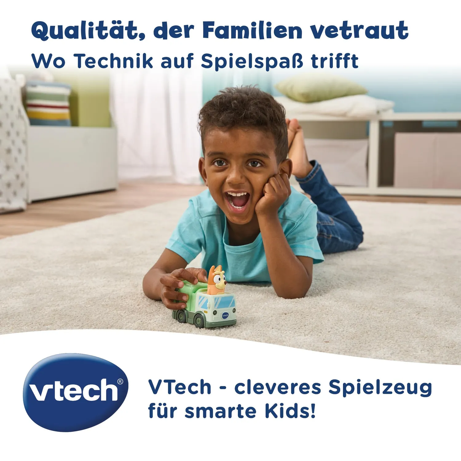 VTech Tut Tut Bingos Müllwagen Spielauto 1-5 Jahre Musik