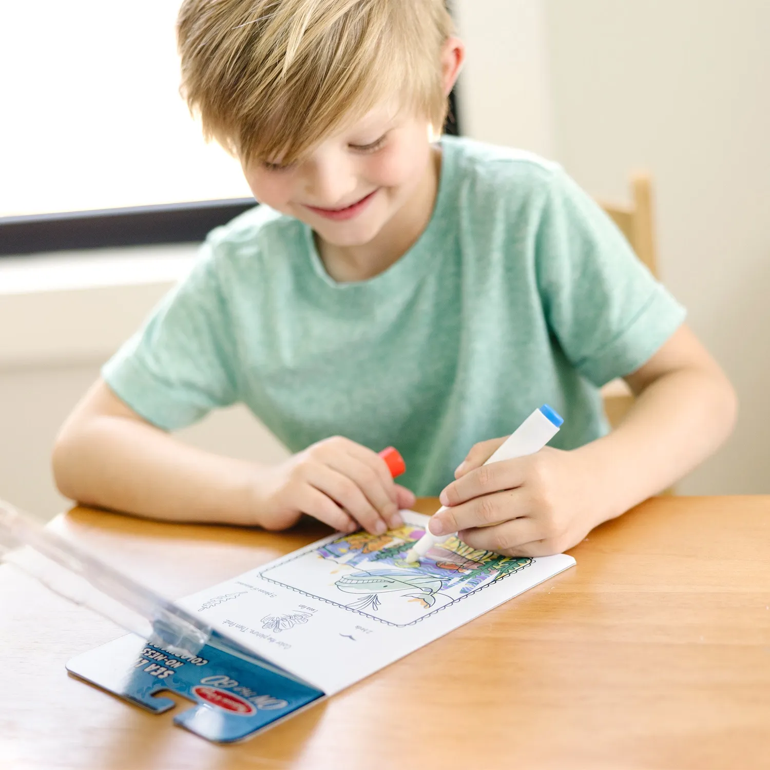 Melissa & Doug On the Go ColorBlast Sea Life Malbuch Zauberstift