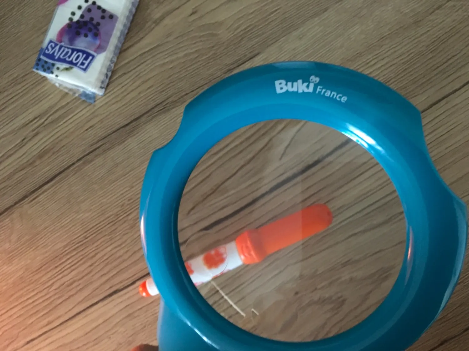 Buki Mini Sciences 9007 Lupe 10 cm 4-fach für Kinder