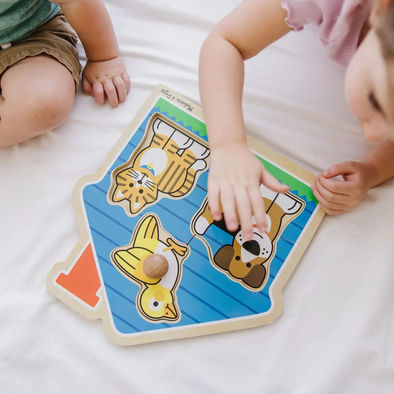 Melissa & Doug House Pets Holzpuzzle 3 Teile Baby