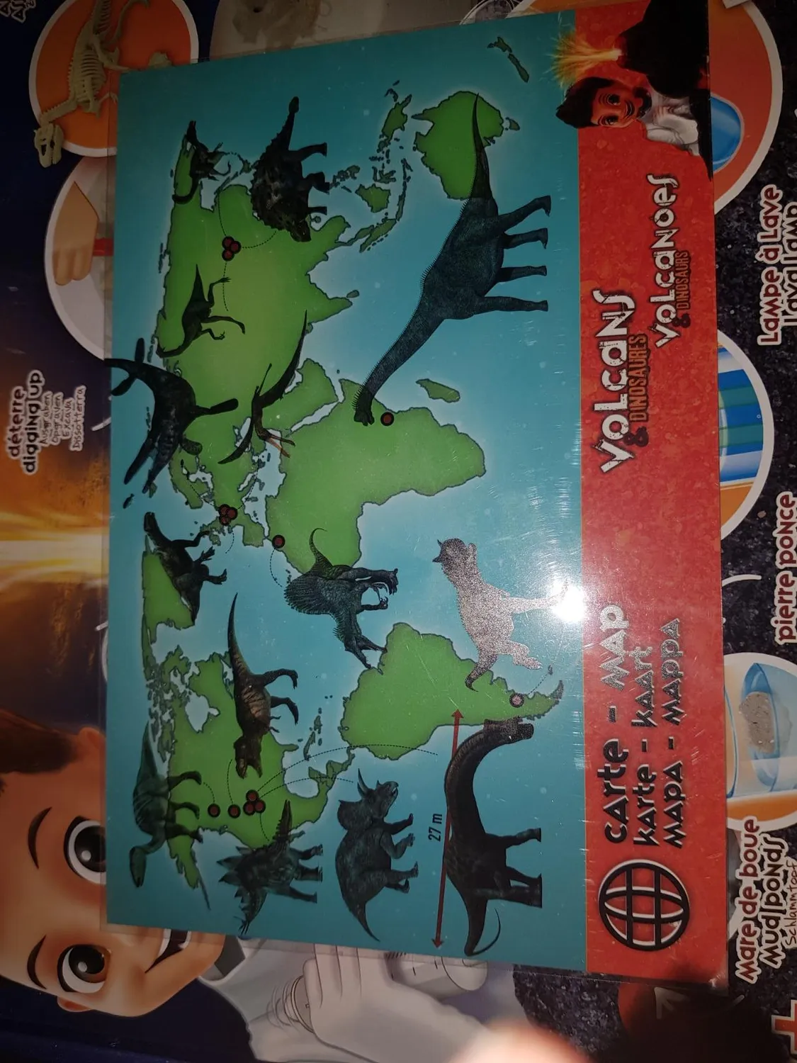 Buki Vulkane und Dinosaurier 2224 Experimente 15 Teile