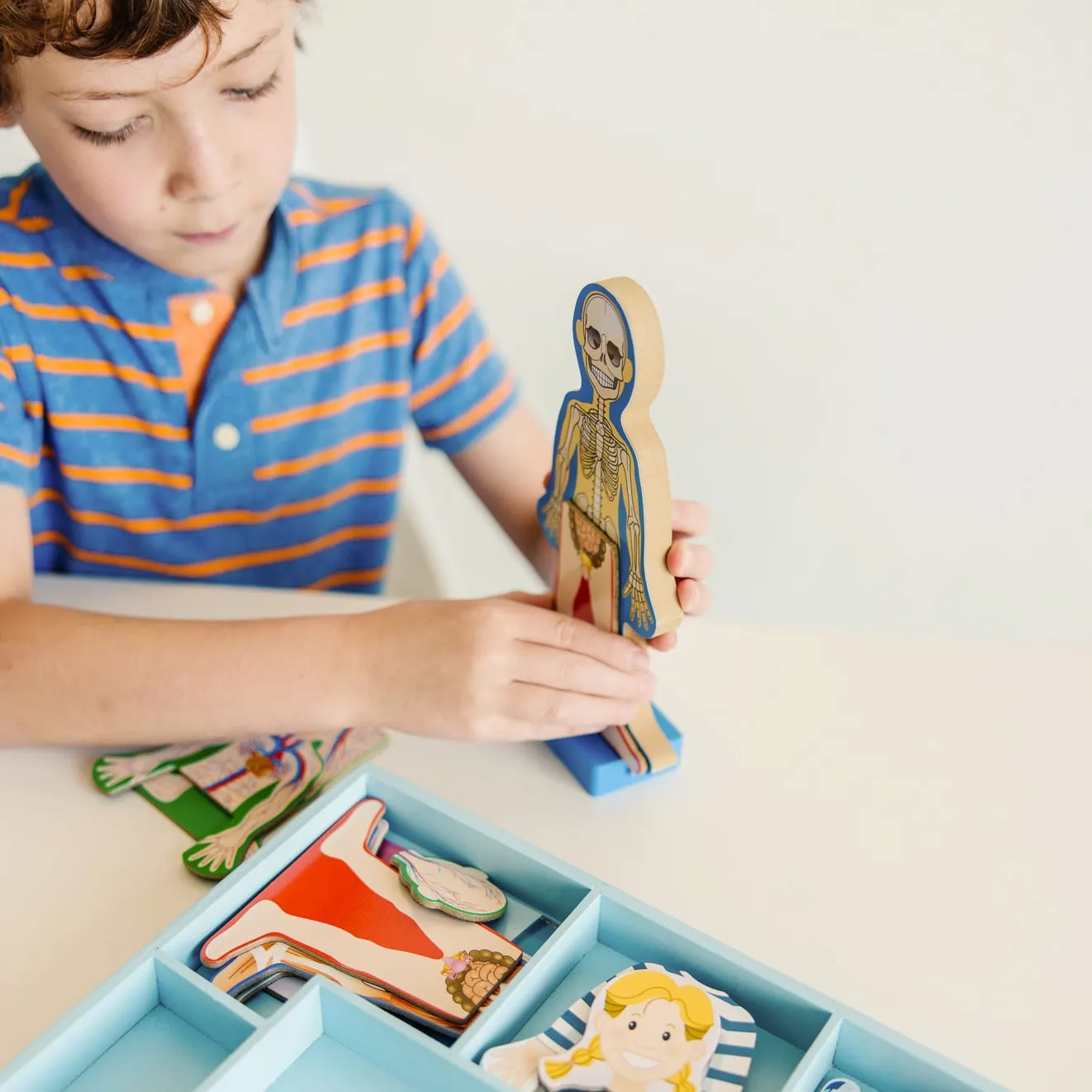 Melissa & Doug Human Body Magnetpuzzle Körper Organe