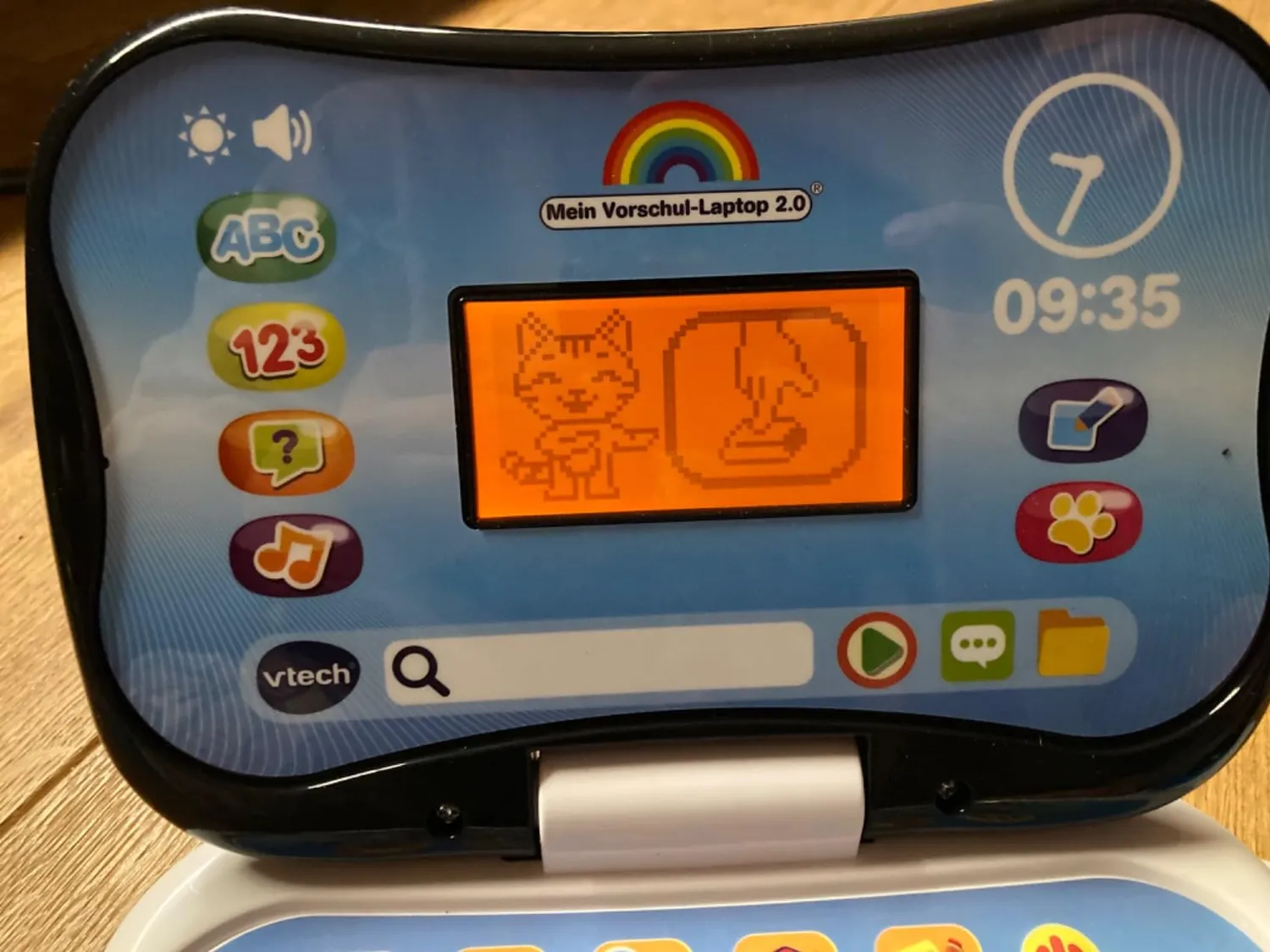 VTech Mein Vorschul-Laptop 2.0 Lerncomputer Blau 3-6 Jahre