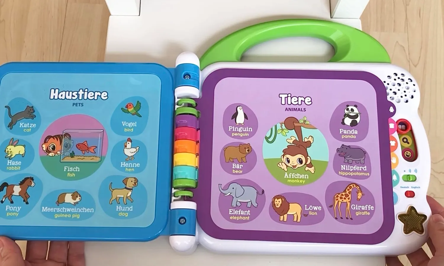 VTech Mein 100-Wörter-Buch Bilderbuch Deutsch-Englisch